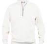 Basichalfzip - Weiß