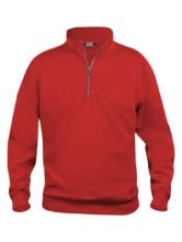 Basichalfzip - Rot