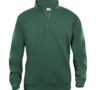 Basichalfzip - Grün