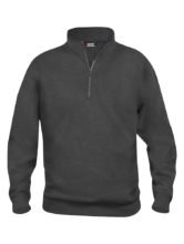 Basichalfzip - Grau