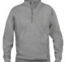Basichalfzip - Grau