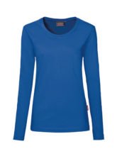 Langärmliges Damen T-shirt - Blau