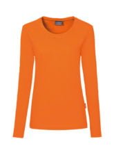 Langärmliges Damen T-shirt - Orange