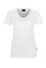 einfarbiges Damen T-Shirt - Weiß