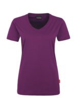 einfarbiges Damen T-Shirt - Lila