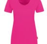 einfarbiges Damen T-Shirt - Rosa