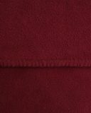Farbmuster bordeaux unserer Fleecedecke zum sticken oder lasern.