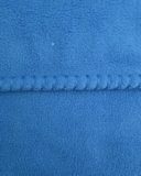 Farbmuster blau unserer Fleecedecke zum sticken oder lasern.