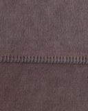Farbmuster braun (coffee) unserer Fleecedecke zum sticken oder lasern.