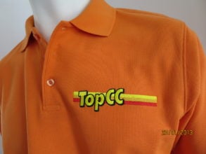 Polo-Shirts bestickt für die Mitarbeiter.