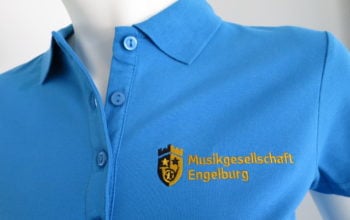 Bestickte Polo-Shirts für einen einheitlichen Auftritt.