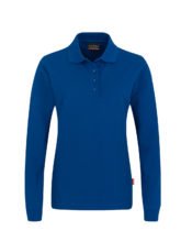 Langarm - Poloshirt - Blau