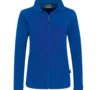 Fleece - Reißverschluss - Blau