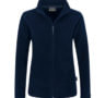 Fleece - Reißverschluss - Marine