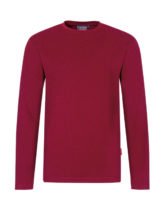 Langarm T-Shirt - weinrot