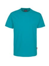 einfarbiges T-Shirt - Türkis