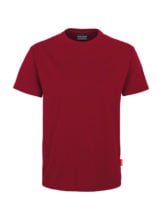 einfarbiges T-Shirt - Burgund