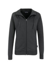 Reißverschluss-Sweater - Grau