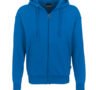 Kapuzenpullover - Reißverschluss - Blau