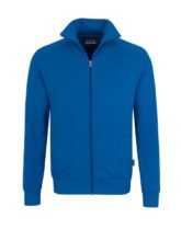 Reißverschluss-Sweater - Blau