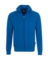 Reißverschluss-Sweater - Blau