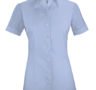 Kurzarm-Hemd - Hellblau