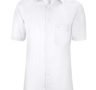 Kurzarm-Hemd - Weiß