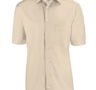 Kurzarm-Hemd - Beige