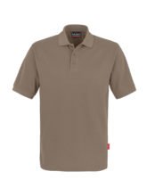 Polo T-Shirt - Hellbraun