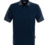 zweifarbige Polo T-shirt - Marine