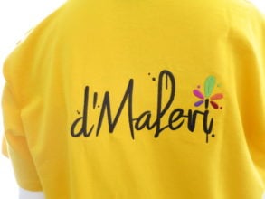 Schon vom Logo erkennt man die innovative Malerei.