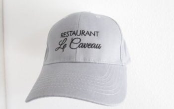 Das gestickte Baseball Cap als modernen Werbeträger.