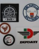 Stickerei Labels von Tonsai sind bis ins Detail naturgetreue Widergabe der Logos unserer Kunden.