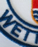Gestickte Abzeichen können bei uns auch im Detail angesehen werden. Eine einwandfreie Ausführung der Stickerei ist ein Muss.