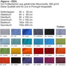 Frottee Farben