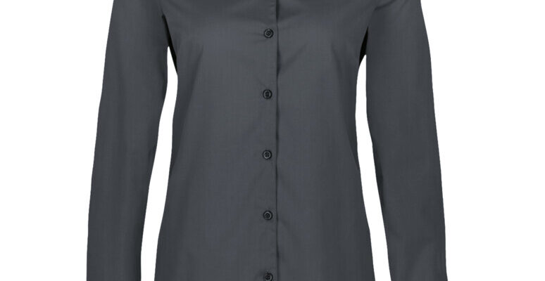 Bluse in grau