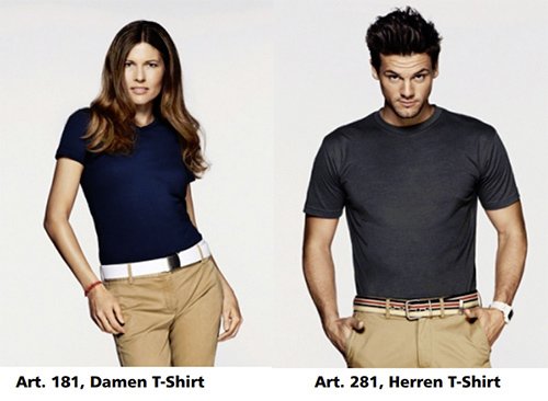 t-shirts T-shirts Damen und Herren