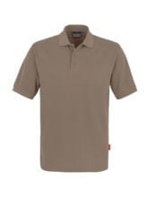 Polo T-Shirt - Hellbraun